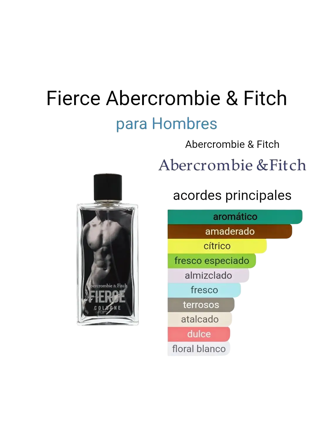 Abercrombie & Fitch Fierce Cologne Abercrombie & Fitch 100 ML Hombre EDC RF:4450 4