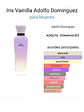 Adolfo Domínguez Iris Vainilla Adolfo Dominguez 120 ML Mujer EDP RF: 10638 - Miniatura 3