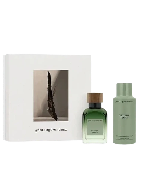 Adolfo Domínguez Set Vetiver Terra De Adolfo Dominguez 2 Pcs Hombre EDP RF: 10216
