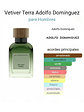 Adolfo Domínguez Set Vetiver Terra De Adolfo Dominguez 2 Pcs Hombre EDP RF: 10216 - Miniatura 2