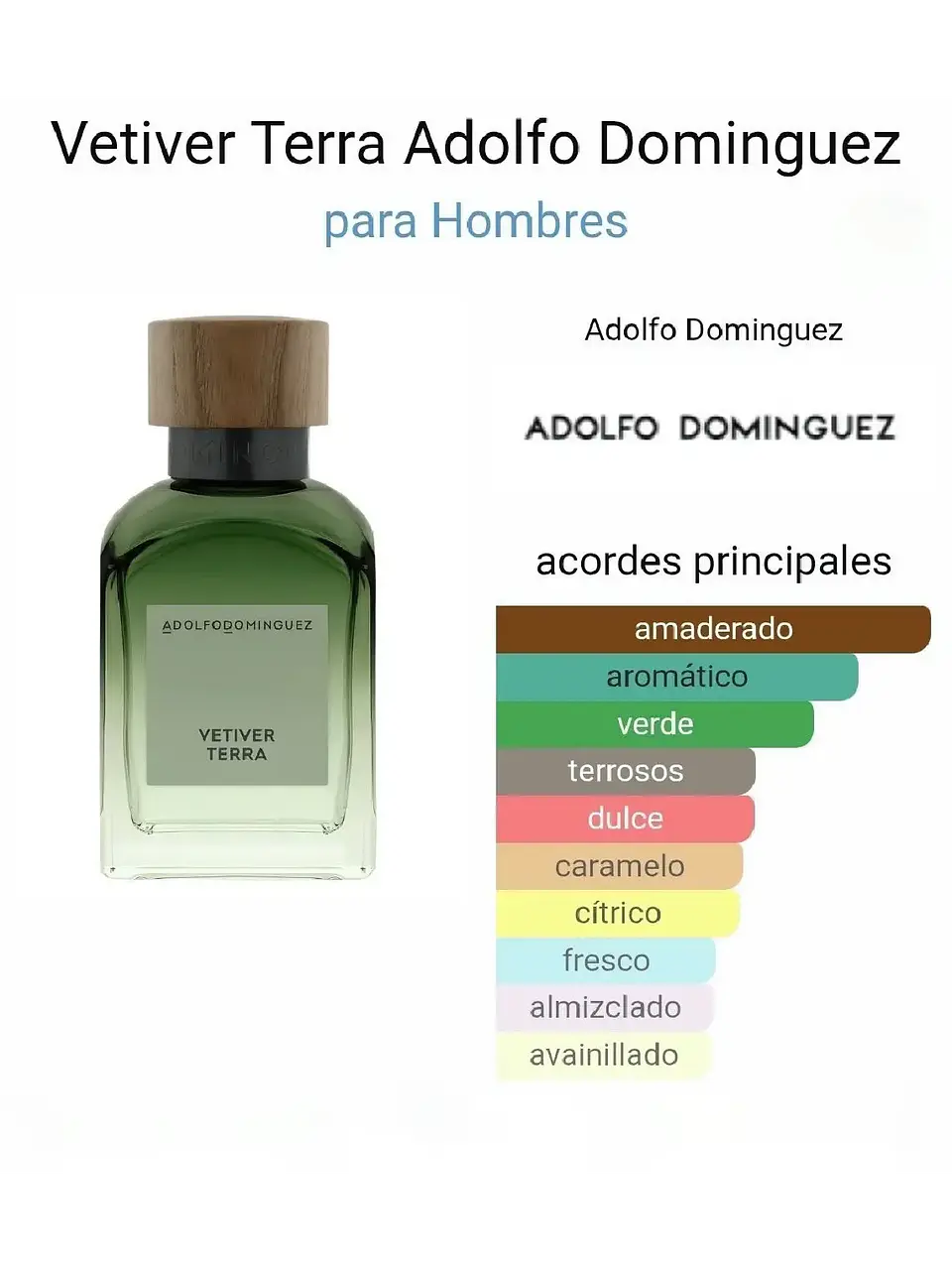 Adolfo Domínguez Set Vetiver Terra De Adolfo Dominguez 2 Pcs Hombre EDP RF: 10216 2