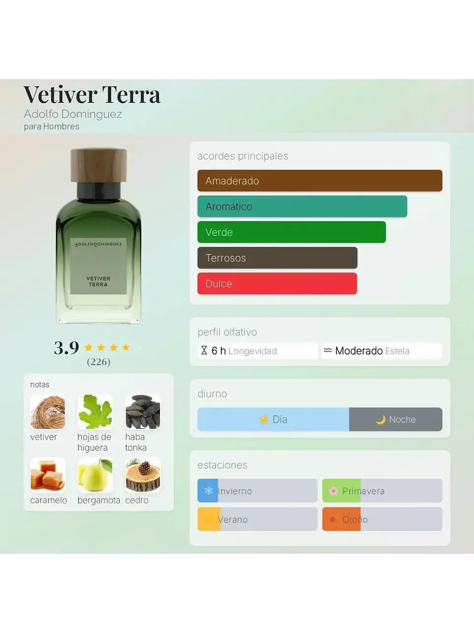 Adolfo Domínguez Set Vetiver Terra De Adolfo Dominguez 2 Pcs Hombre EDP RF: 10216 4