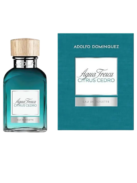 Adolfo Domínguez Aguafresca Citrus Cedro Adolfo Dominguez 120 ML Hombre EDT RF: 10208