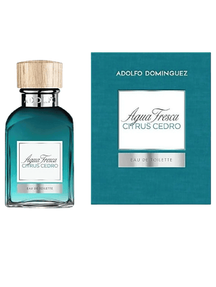 Adolfo Domínguez Aguafresca Citrus Cedro Adolfo Dominguez 120 ML Hombre EDT RF: 10208