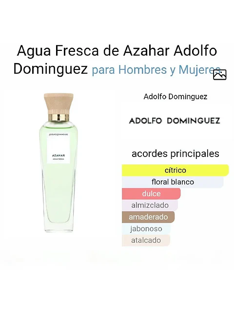 Adolfo Domínguez Set Azahar Adolfo Dominguez 2 Pcs Mujer EDT RF: 10206