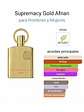 Afnan Supremacy Gold De Afnan 100 ML Unisex EDP RF: 9752 - Miniatura 3