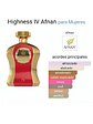 Afnan Highness IV De Afnan Dama 100 ML EDP RF: 10433 - Miniatura 3