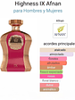 Afnan Highness Ix De Afnan Unisex 100 ML EDP RF: 10429 - Miniatura 3