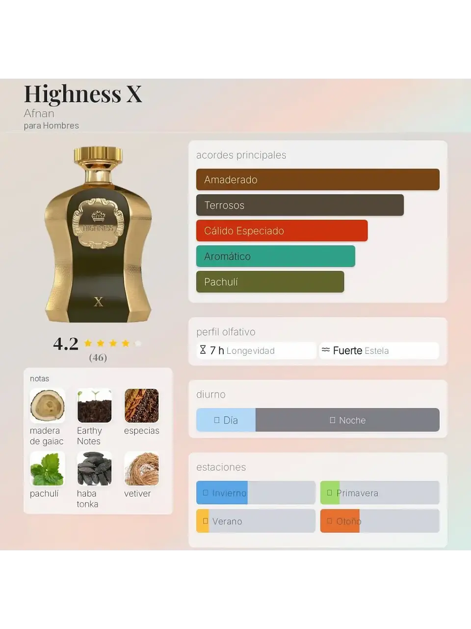 Afnan Highness X De Afnan Hombre 100 ML EDP RF: 10428 5