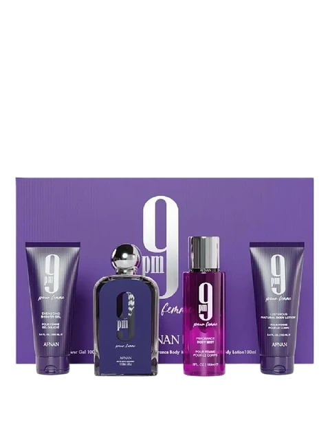 Afnan Set 9 PM Afnan Para Dama 4 Pcs EDP RF: 11734