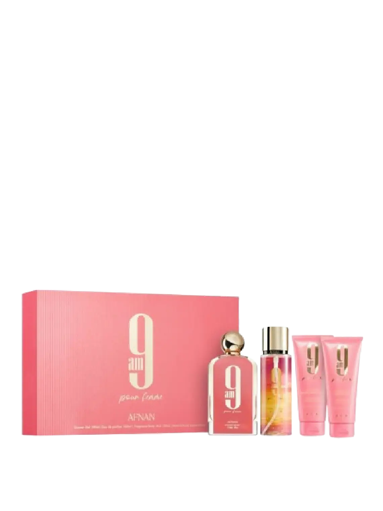 Afnan Set 9 AM Afnan Para Dama 4 Pcs EDP RF: 11733 1