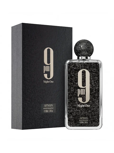 Afnan 9 PM Night Out Afnan 100 ML Extrait De Parfum RF: 11994