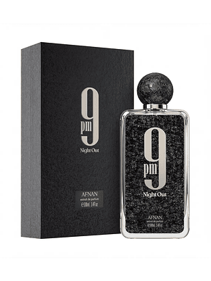 Afnan 9 PM Night Out Afnan 100 ML Extrait De Parfum RF: 11994