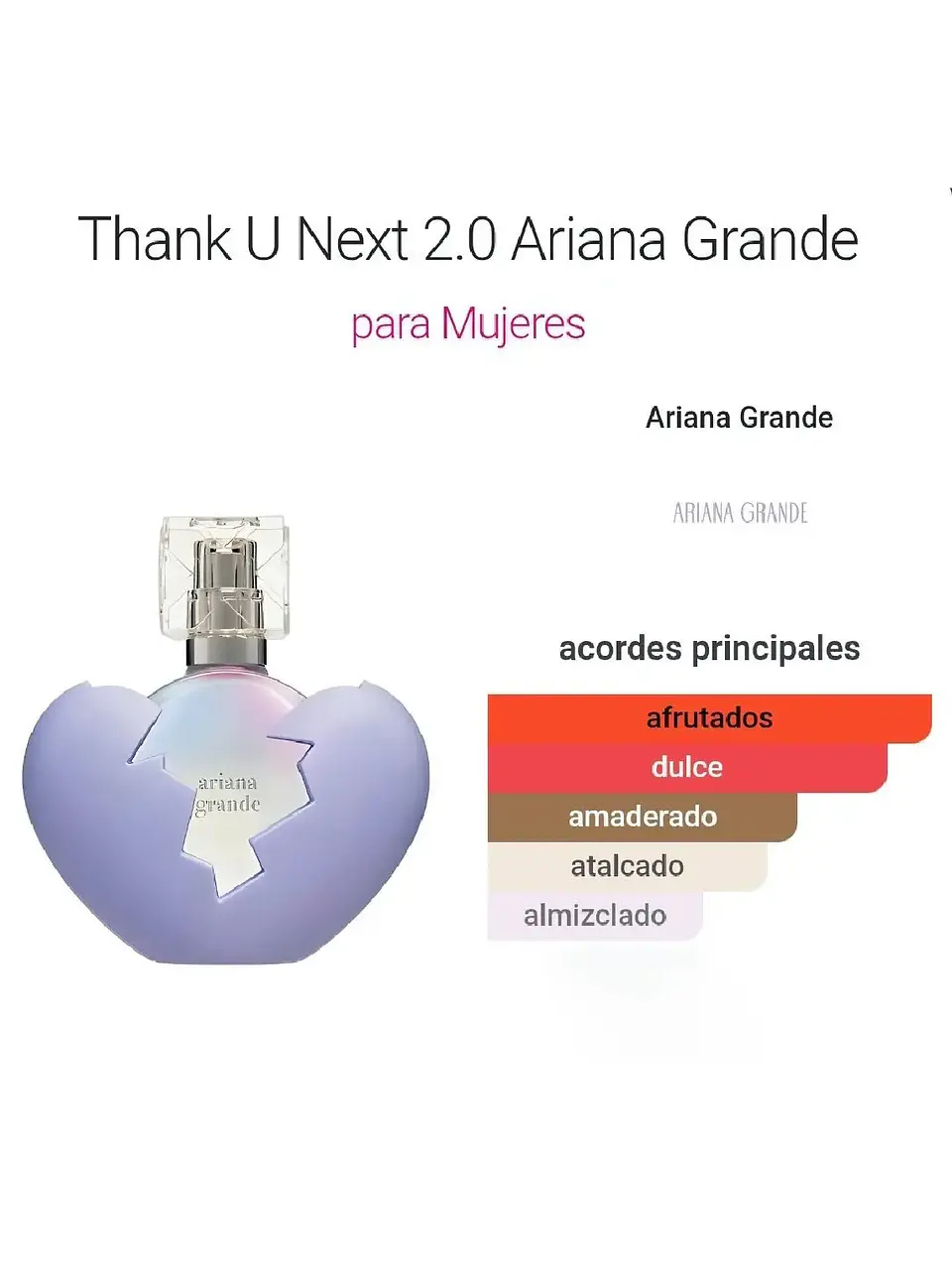 Ariana Grande Thank U Next 2.0 Ariana Grande 100 Ml EDP RF: 11812 3