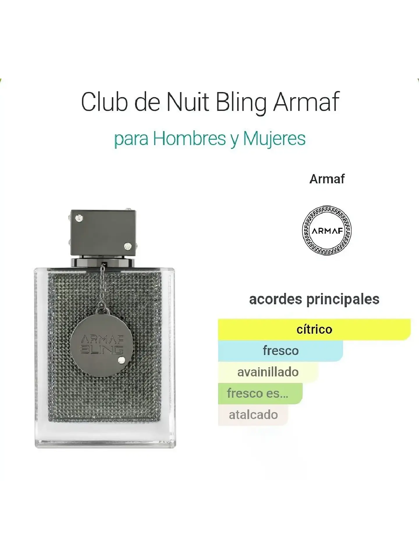 Armaf Club de Nuit Bling 2.5 EDP VAP RF:EC8630 2