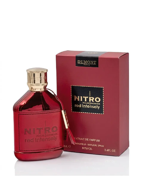 Nitro Red Intensely Dumont Paris 100 Ml Parfum Hombre RF: 11341EC8810