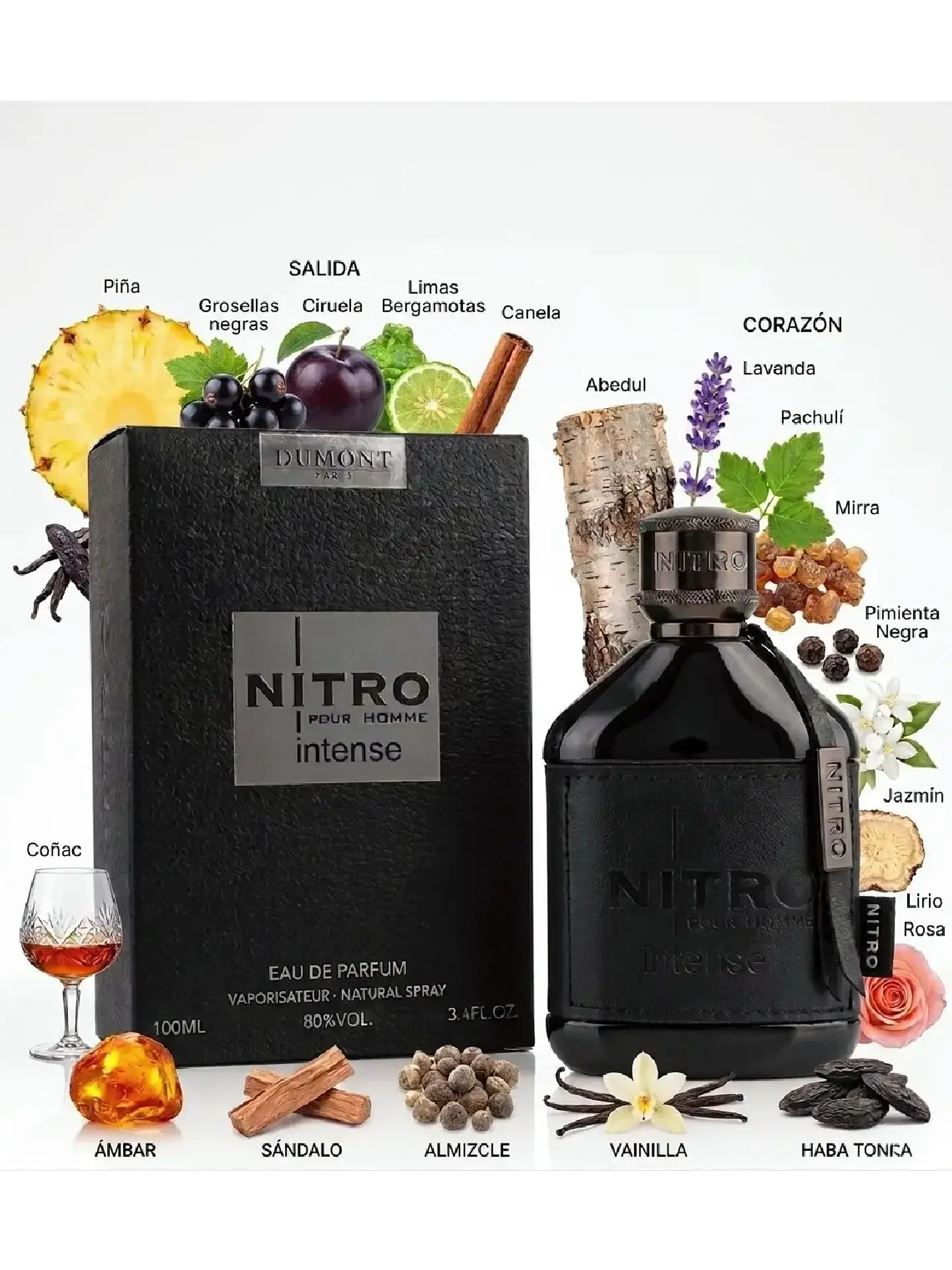 Nitro Intense Dumont Paris 100 Ml EDP RF: 11389 3