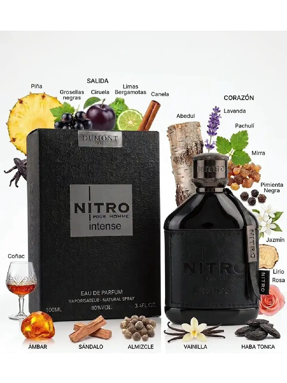 Nitro Intense Dumont Paris 100 Ml EDP RF: 11389 3