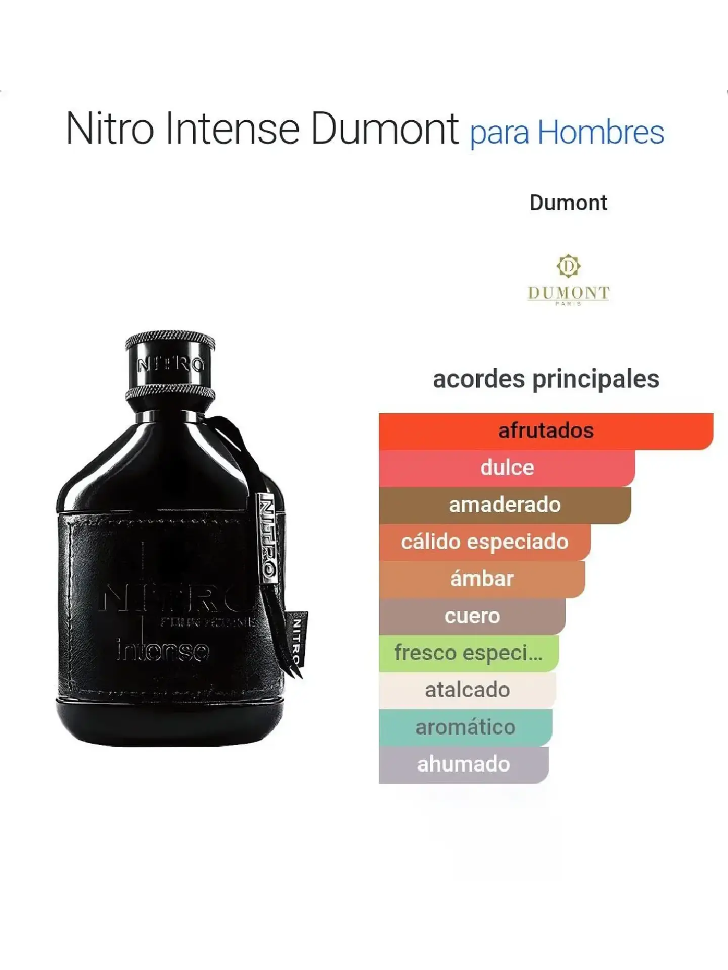 Nitro Intense Dumont Paris 100 Ml EDP RF: 11389 4