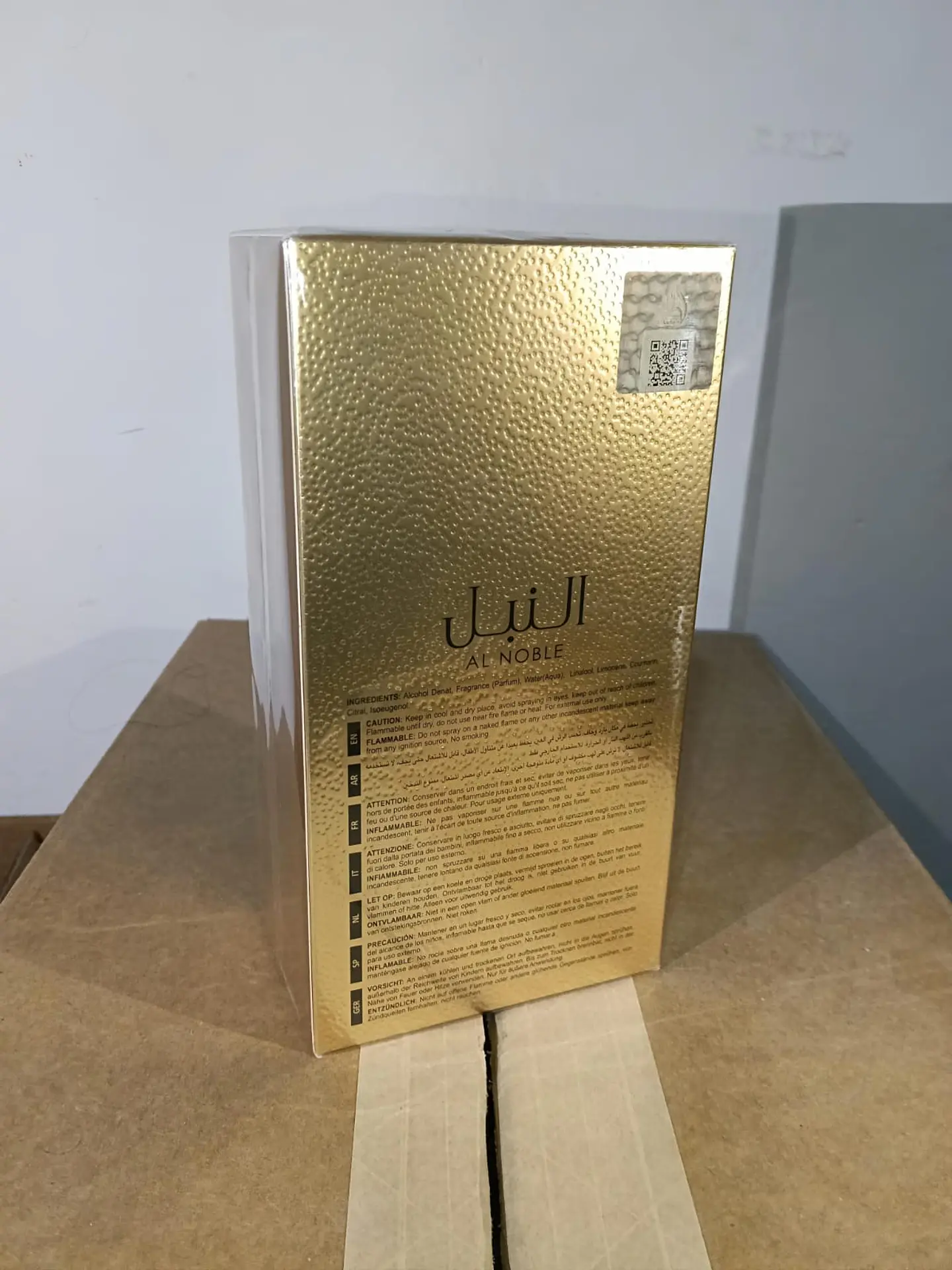 Al Noble Wazeer Lattafa Unisex 100ml EDP Original | Echo'S Du Parfum'S 3