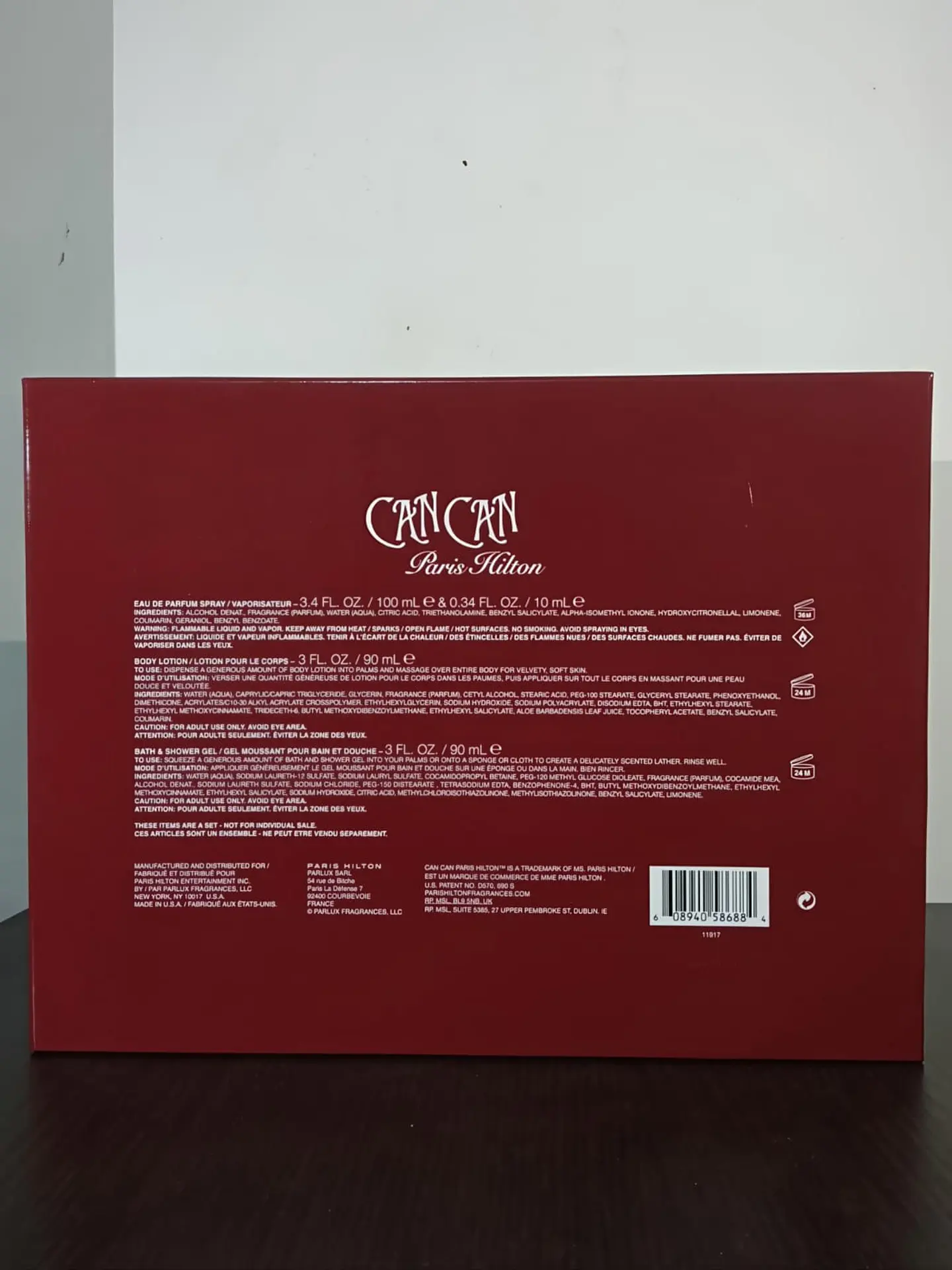 Paris Hilton Set Can Can (4 Piezas) Eau de Parfum 100ml | Mujer 8