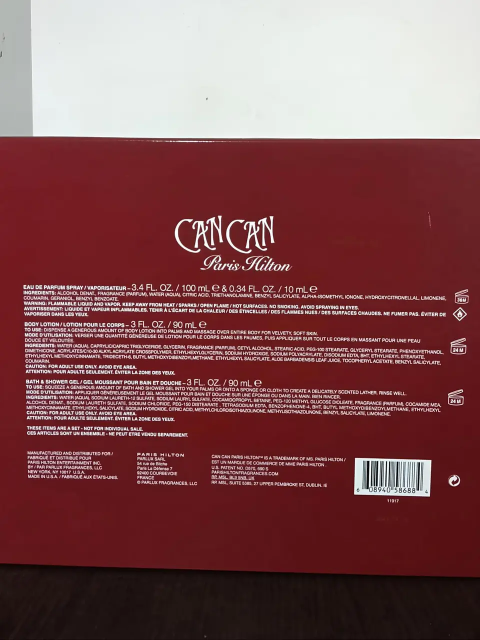 Paris Hilton Set Can Can (4 Piezas) Eau de Parfum 100ml | Mujer 15