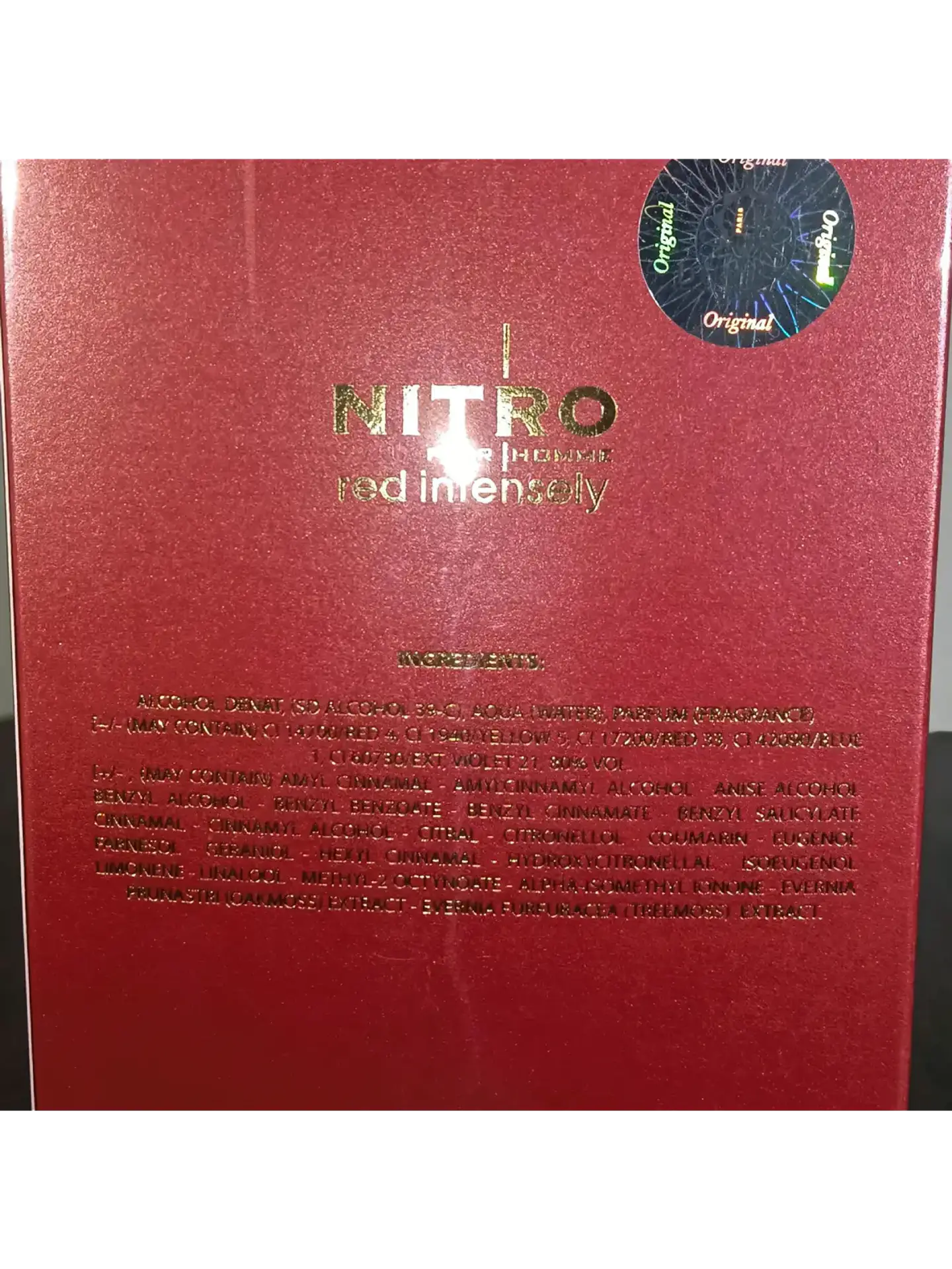 Dumont Nitro Red Intensely Extrait de Parfum 100ml 5