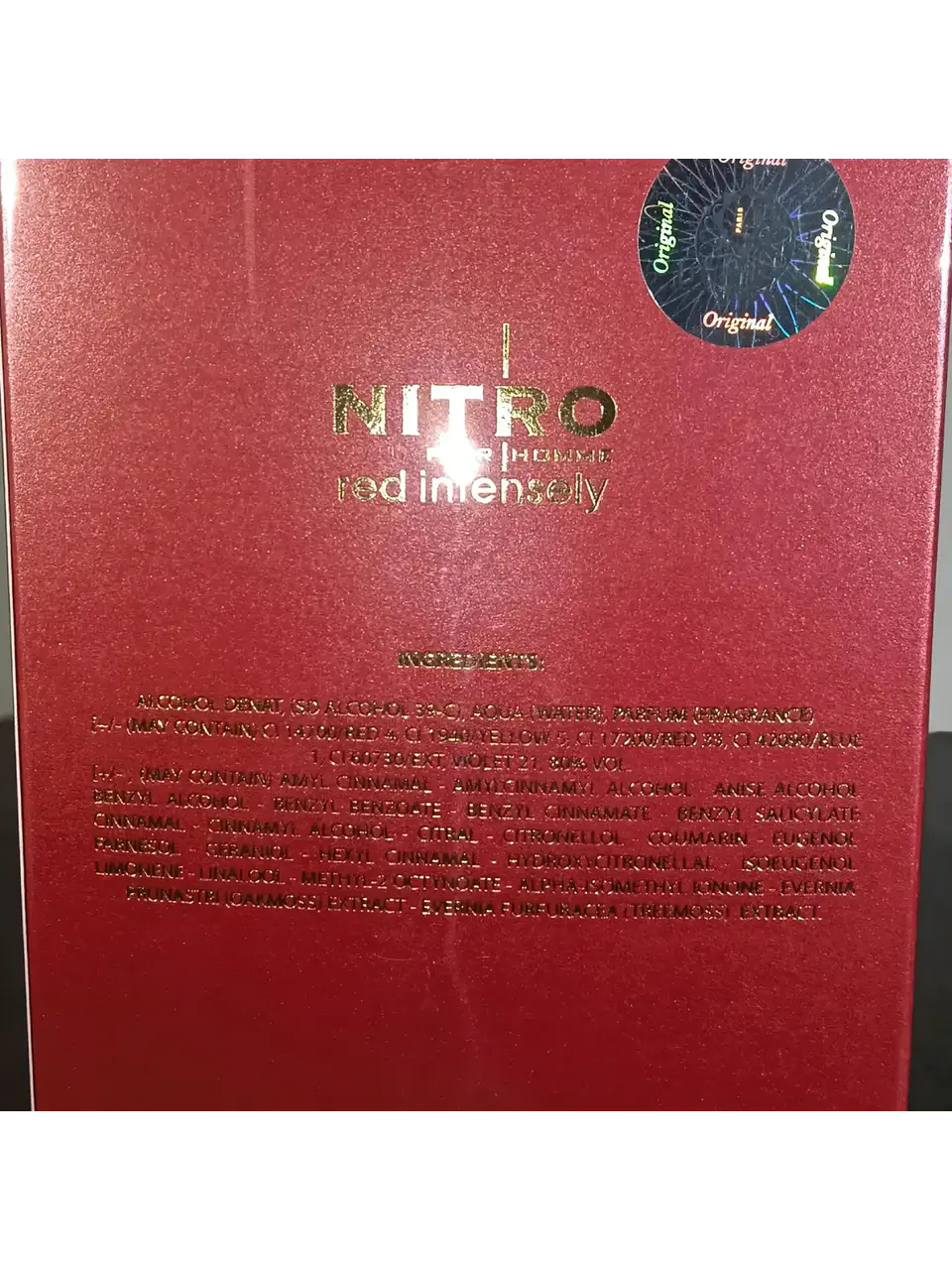 Dumont Nitro Red Intensely Extrait de Parfum 100ml 5