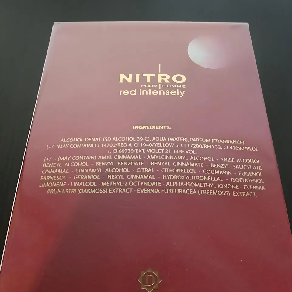Dumont Nitro Red Intensely Extrait de Parfum 100ml 10
