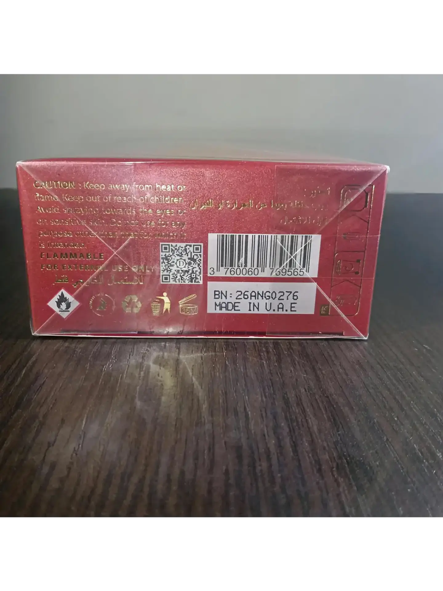 Dumont Nitro Red Intensely Extrait de Parfum 100ml 12