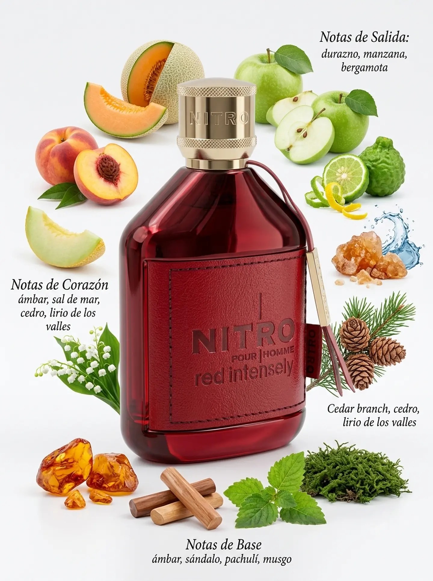Dumont Nitro Red Intensely Extrait de Parfum 100ml 3