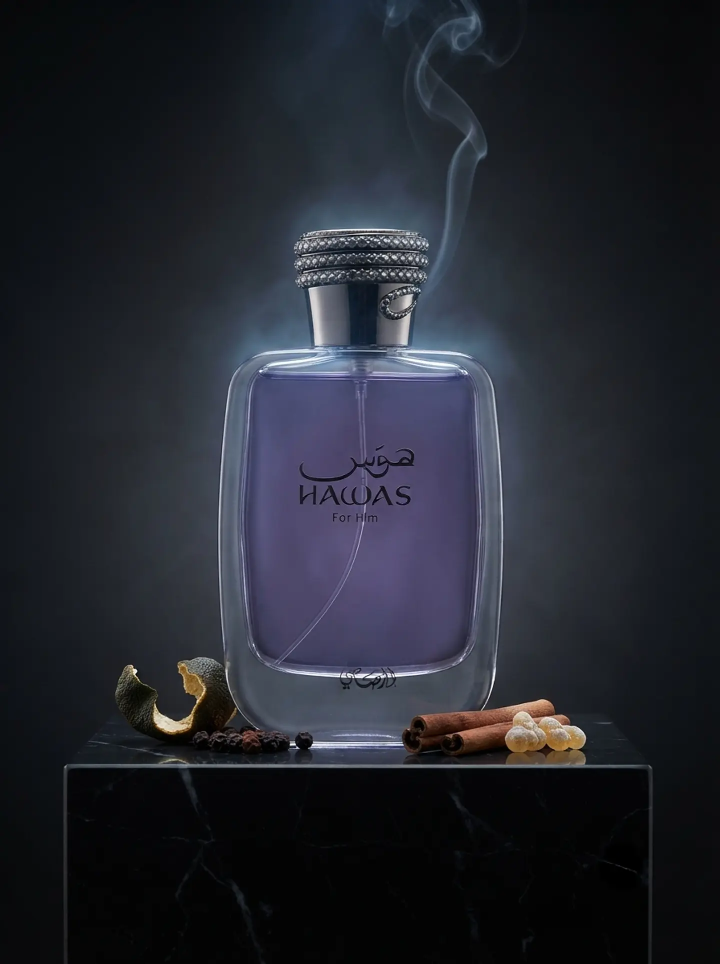 Hawas For Him – Rasasi Eau de Parfum 100 ml (3.38 fl. oz.) 2
