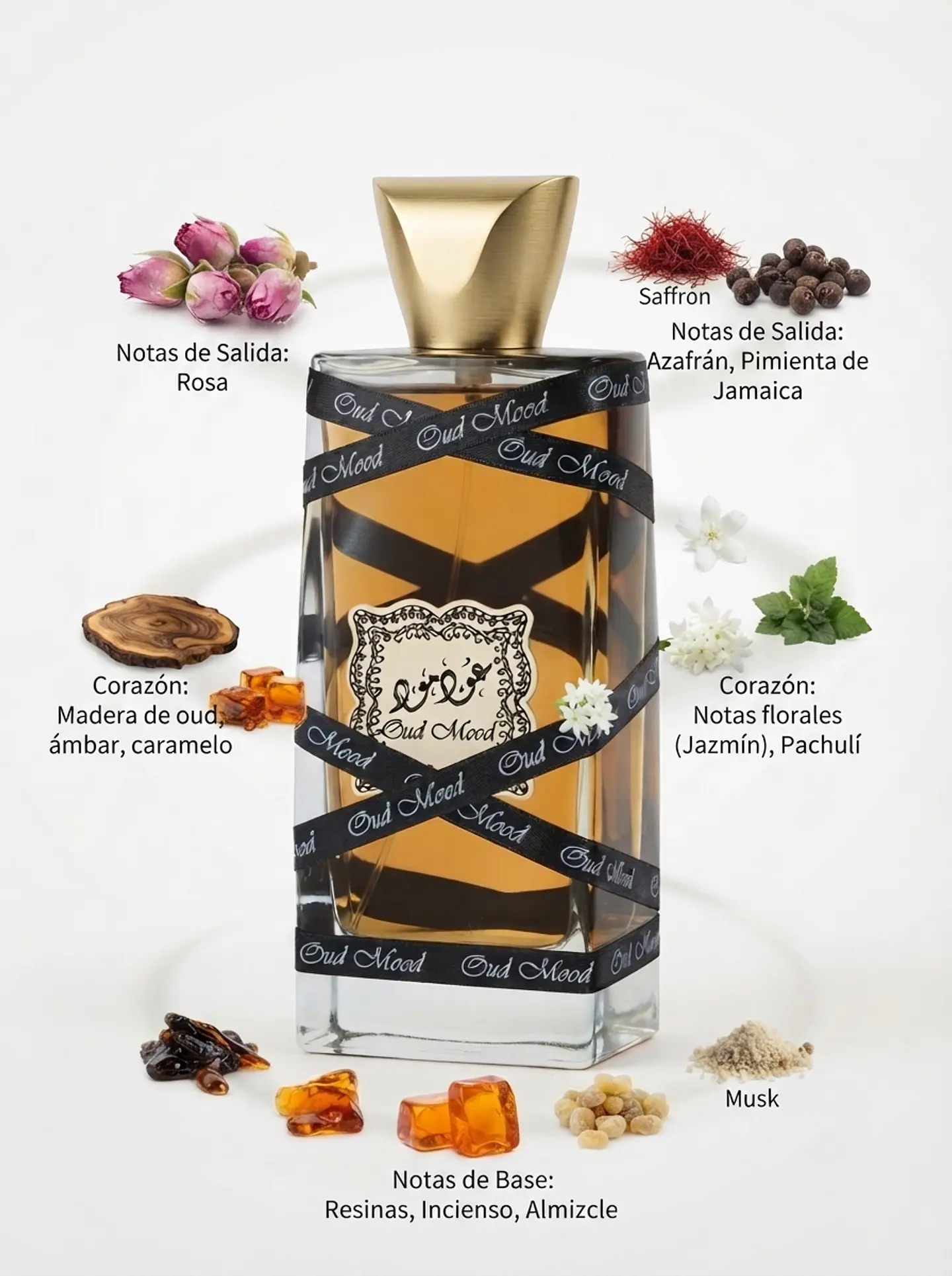 Lattafa Oud Mood Eau de Parfum 100ml | Unisex 3