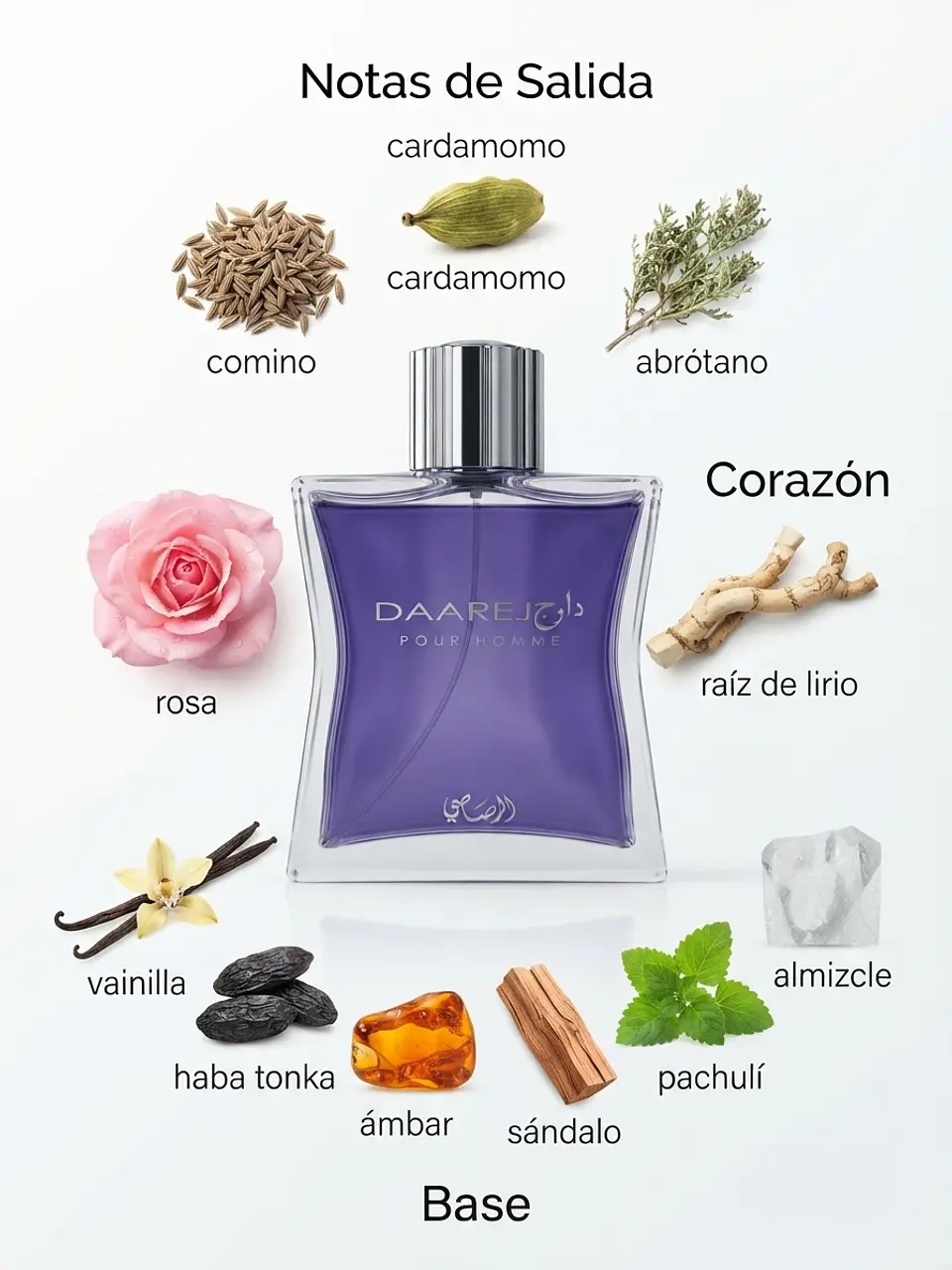Rasasi Daarej Pour Homme Eau de Parfum 100ml 6