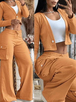 ,Conjunto Éclant Flow – Pantalón Ancho + Top