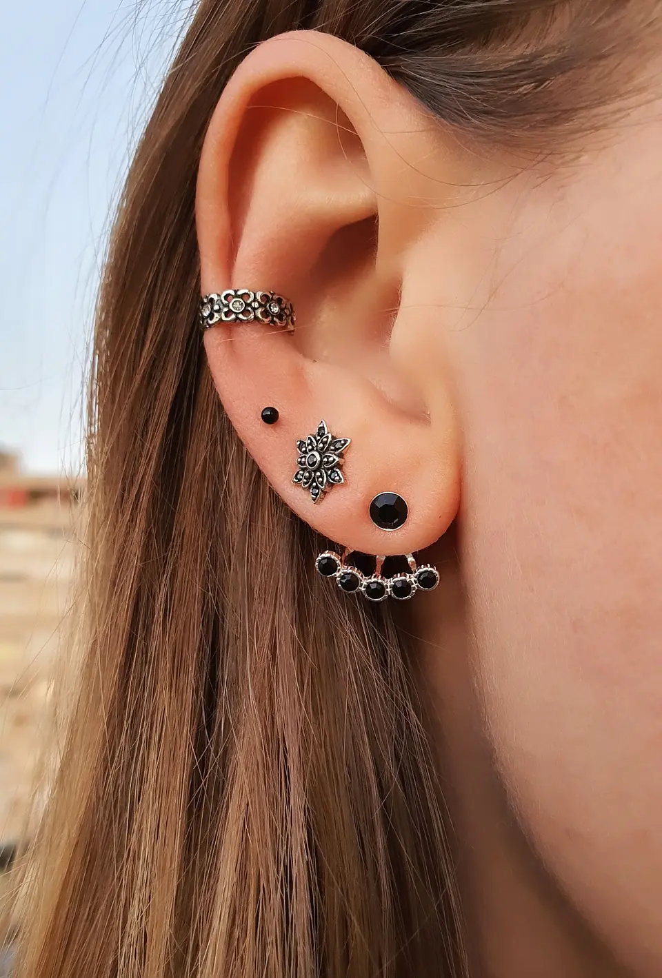 Flor negra 10 mm 3