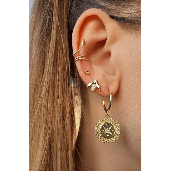 Semi argollas mandala  3