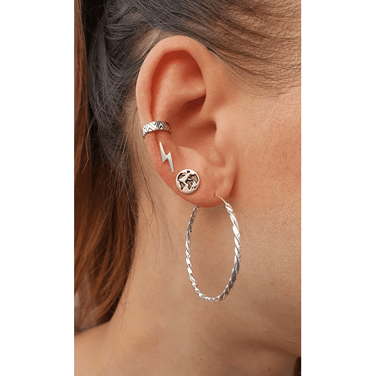 Argollas entorchadas 30 mm 2