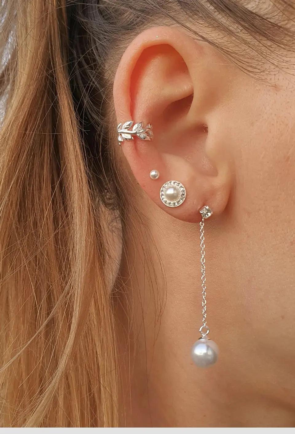 Cadena con perla 2