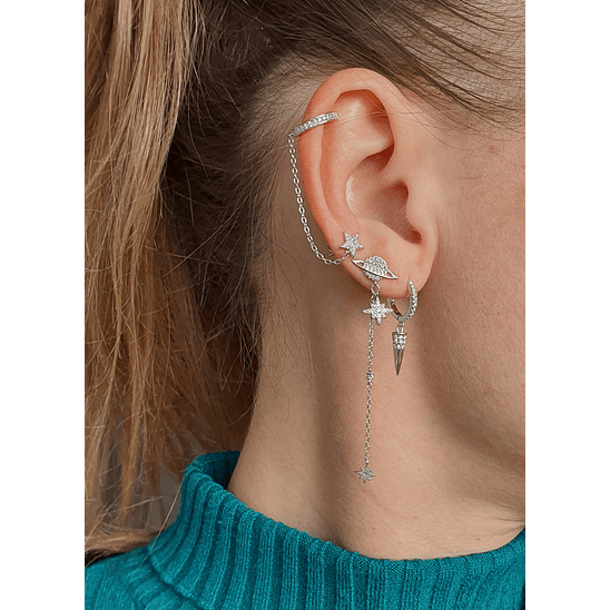 Argollas cono colgante 3