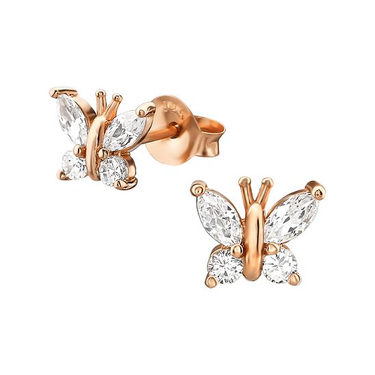 Mariposas oro rosado 2