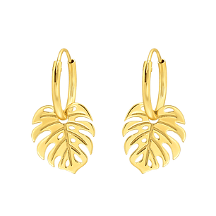 Argollas monstera deliciosa 