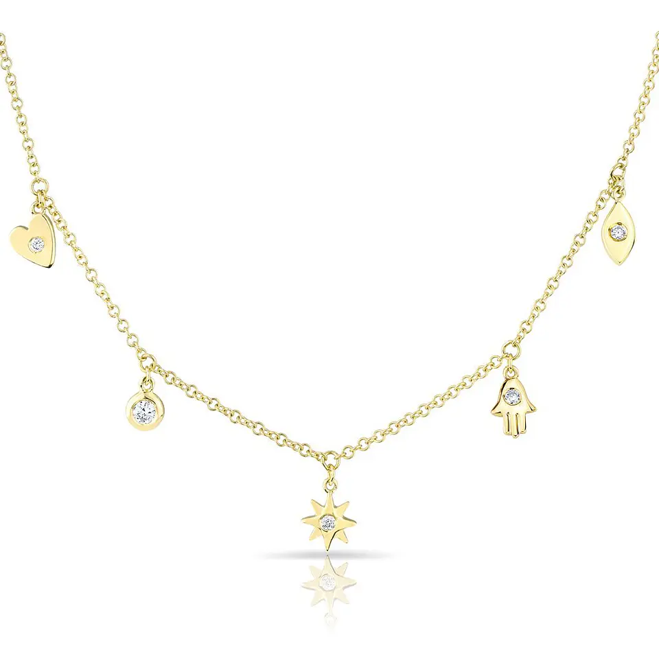 Choker dorado 3