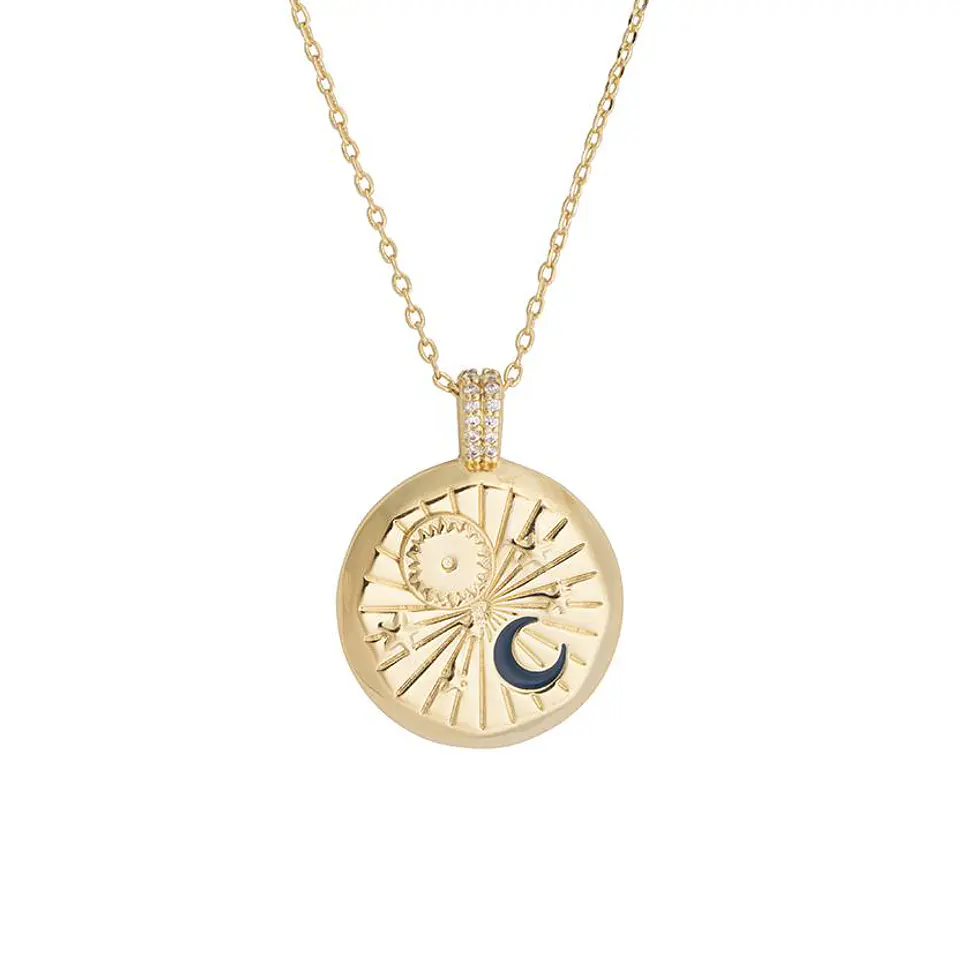 Collar luna y estrellas 2