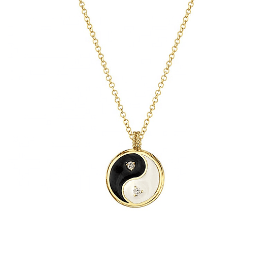 Collar yin yang 2
