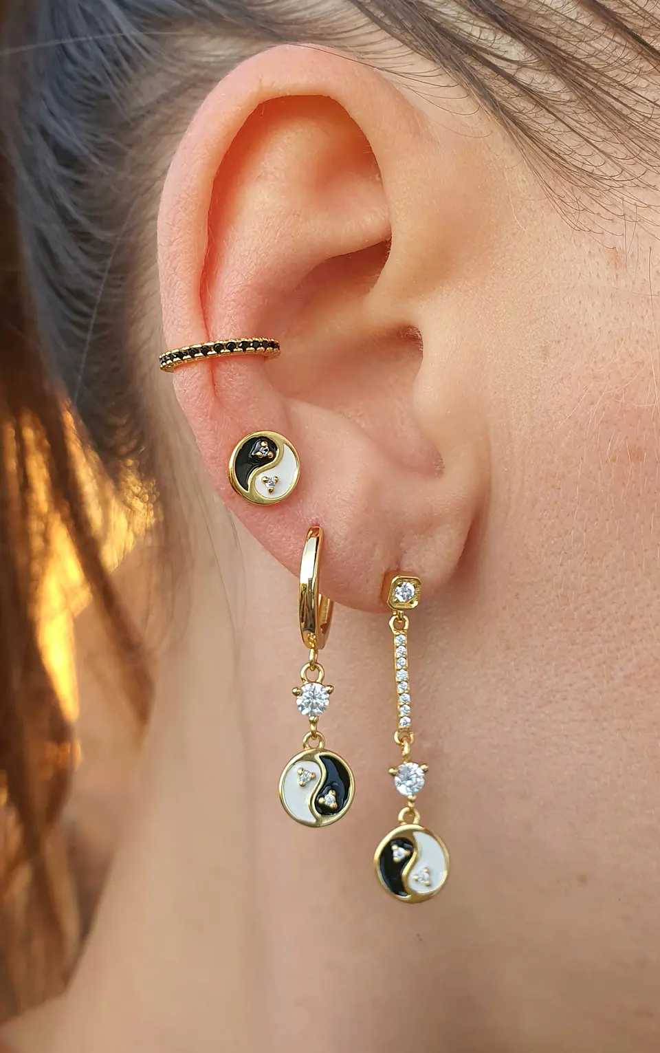 Aros  Yin yang 2