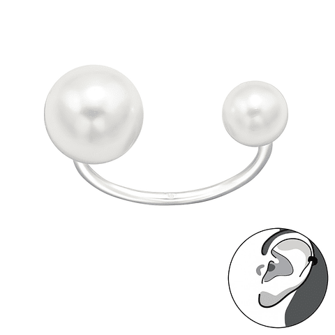Cuff perlas 