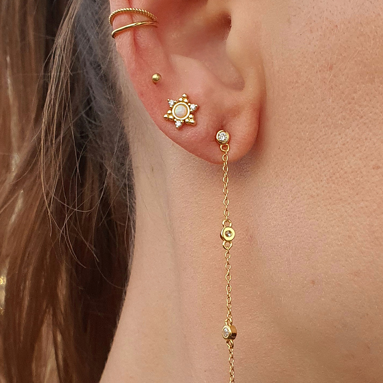 Luna y estrella colgante 3