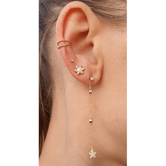 Luna y estrella colgante 4