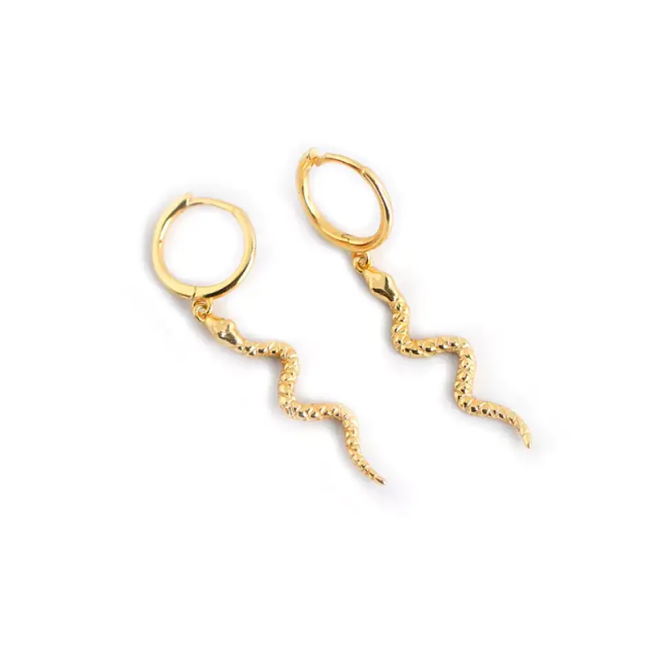Argollas con serpiente 2